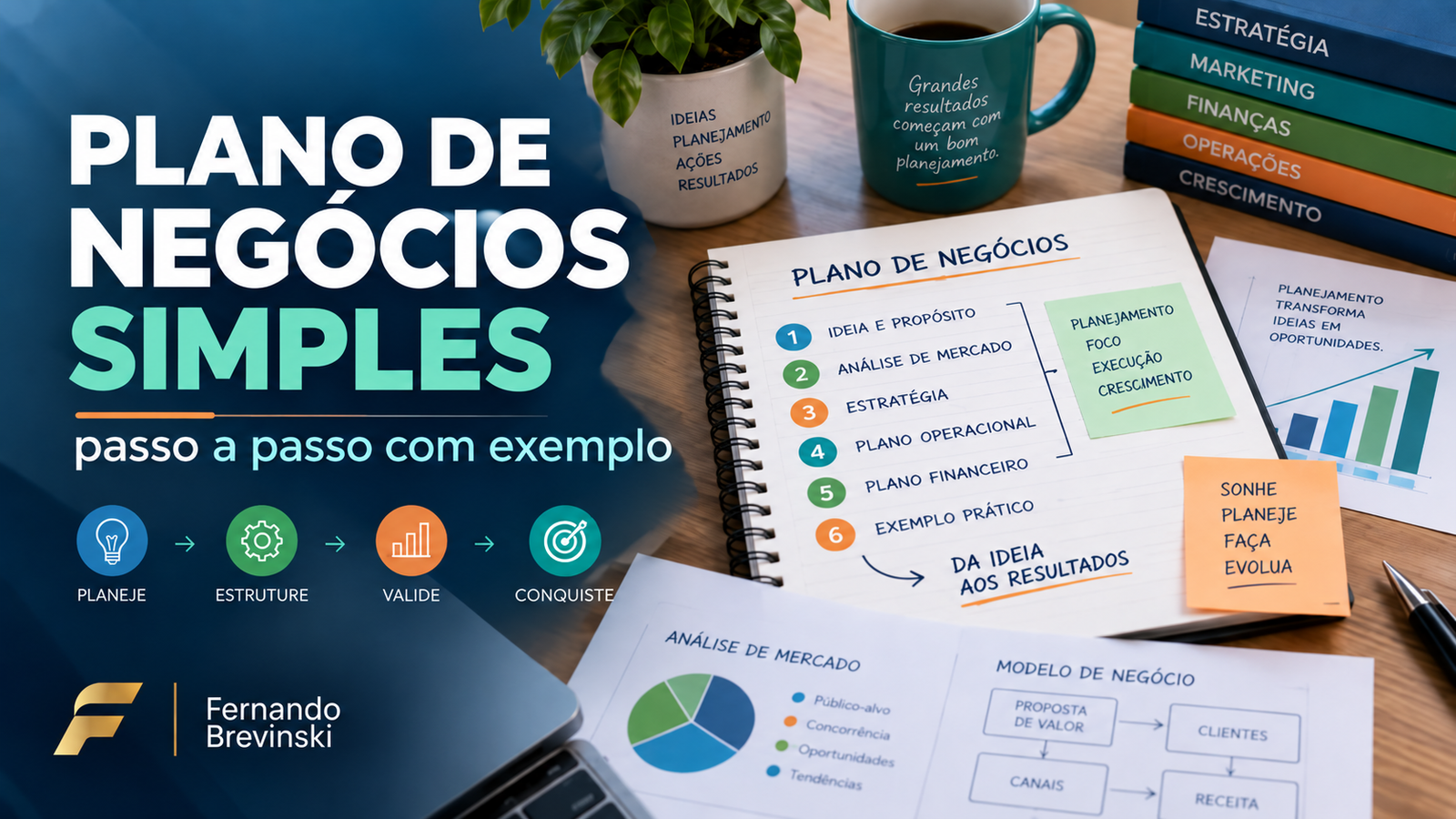 Plano de negócios simples: como fazer passo a passo com exemplo